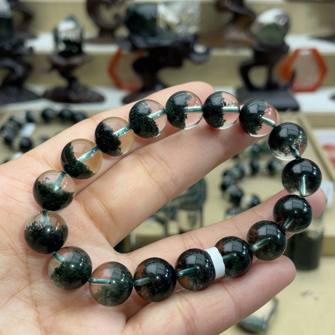 水晶手链未镶嵌绿幽灵手链