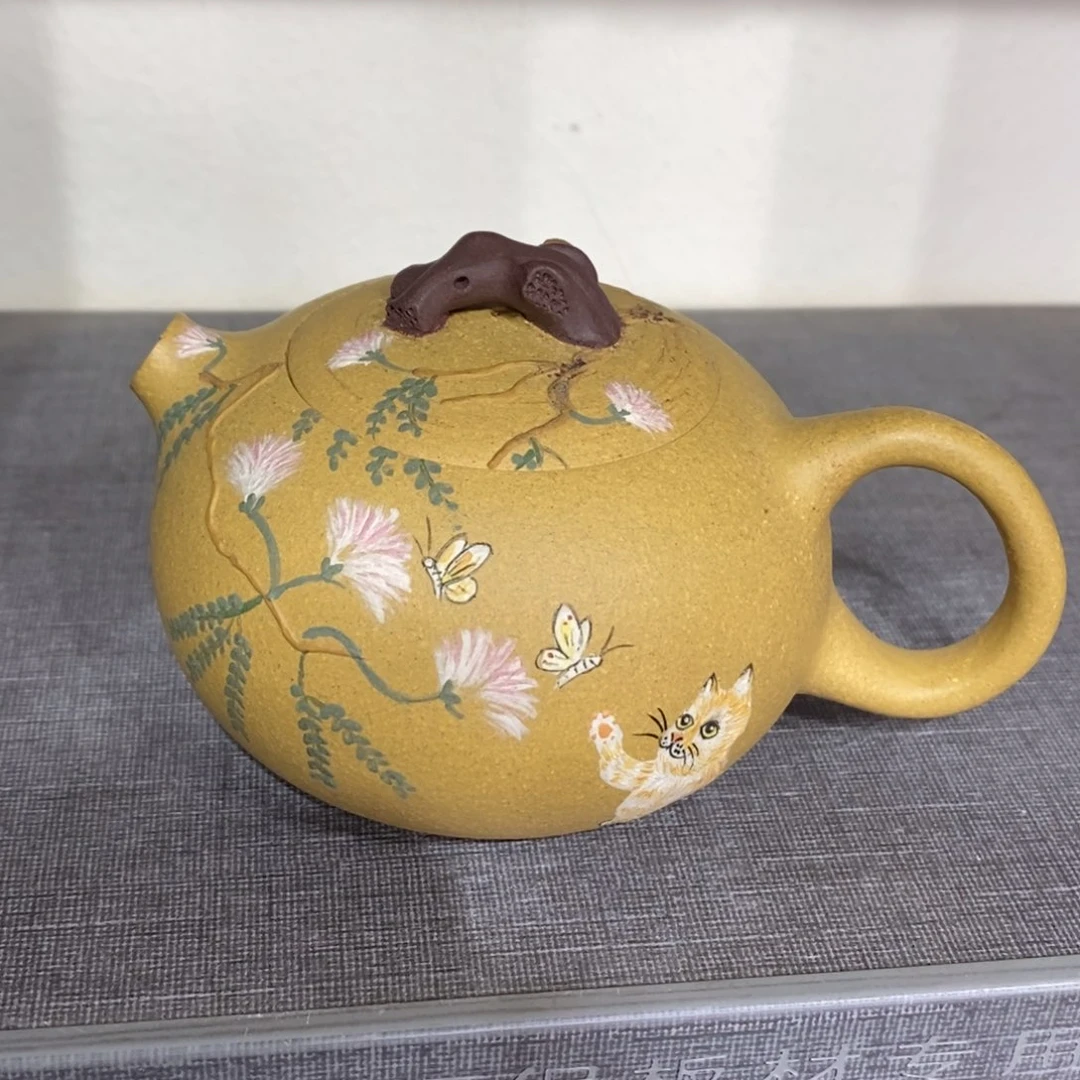 紫砂茶壶原矿手工179