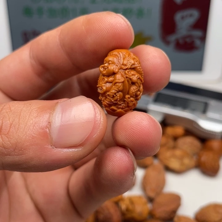 橄榄核吊坠橄榄核雕刻单籽。