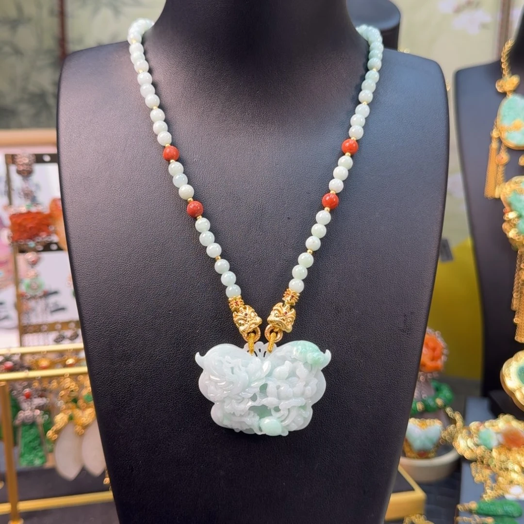 翡翠未镶嵌套链福利套装