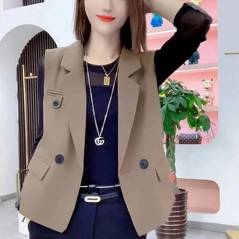 小个子设计感西装马夹女士外穿2026年春秋季新款洋气时髦简约气质