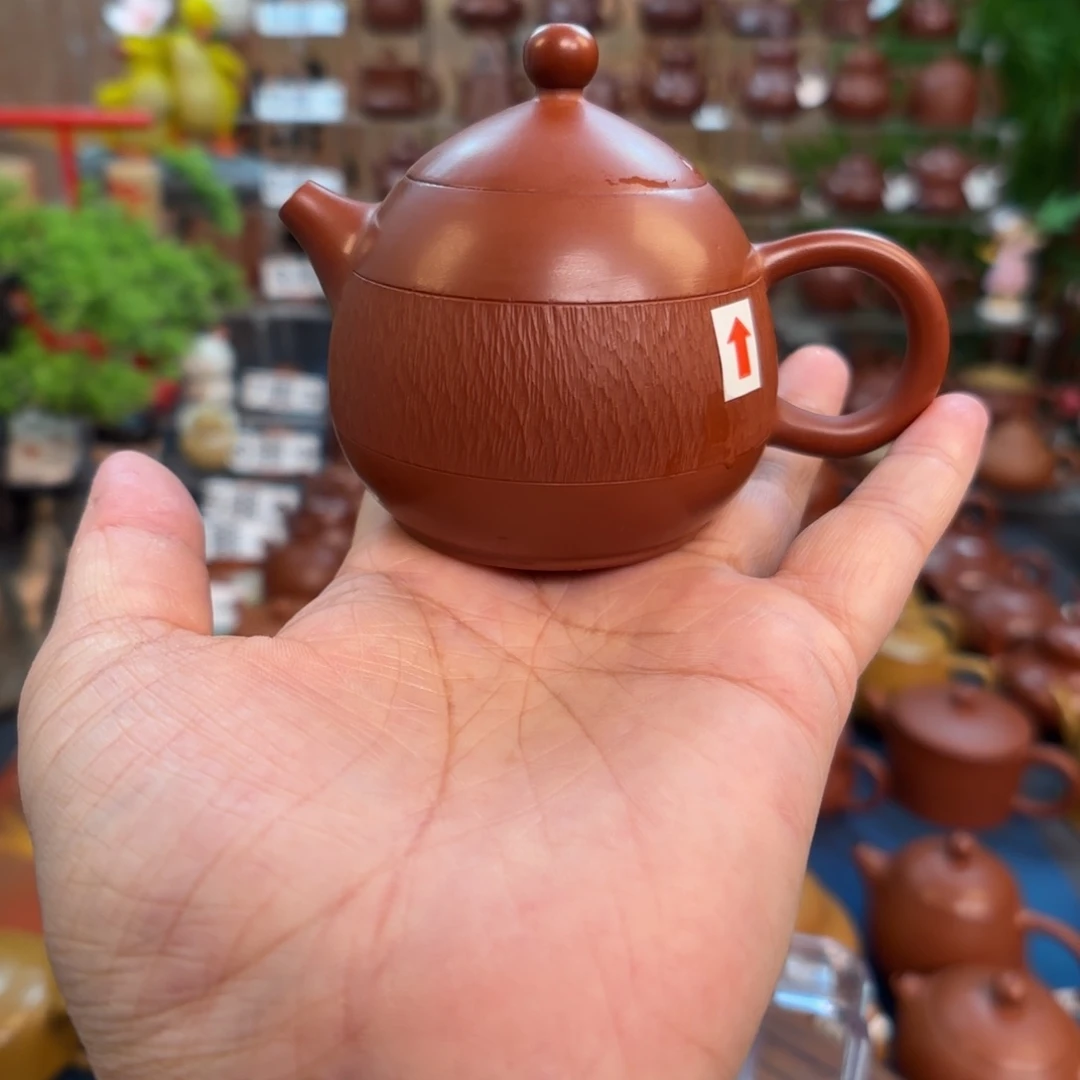 茶壶朱泥朱泥茶壶微瑕凤120c