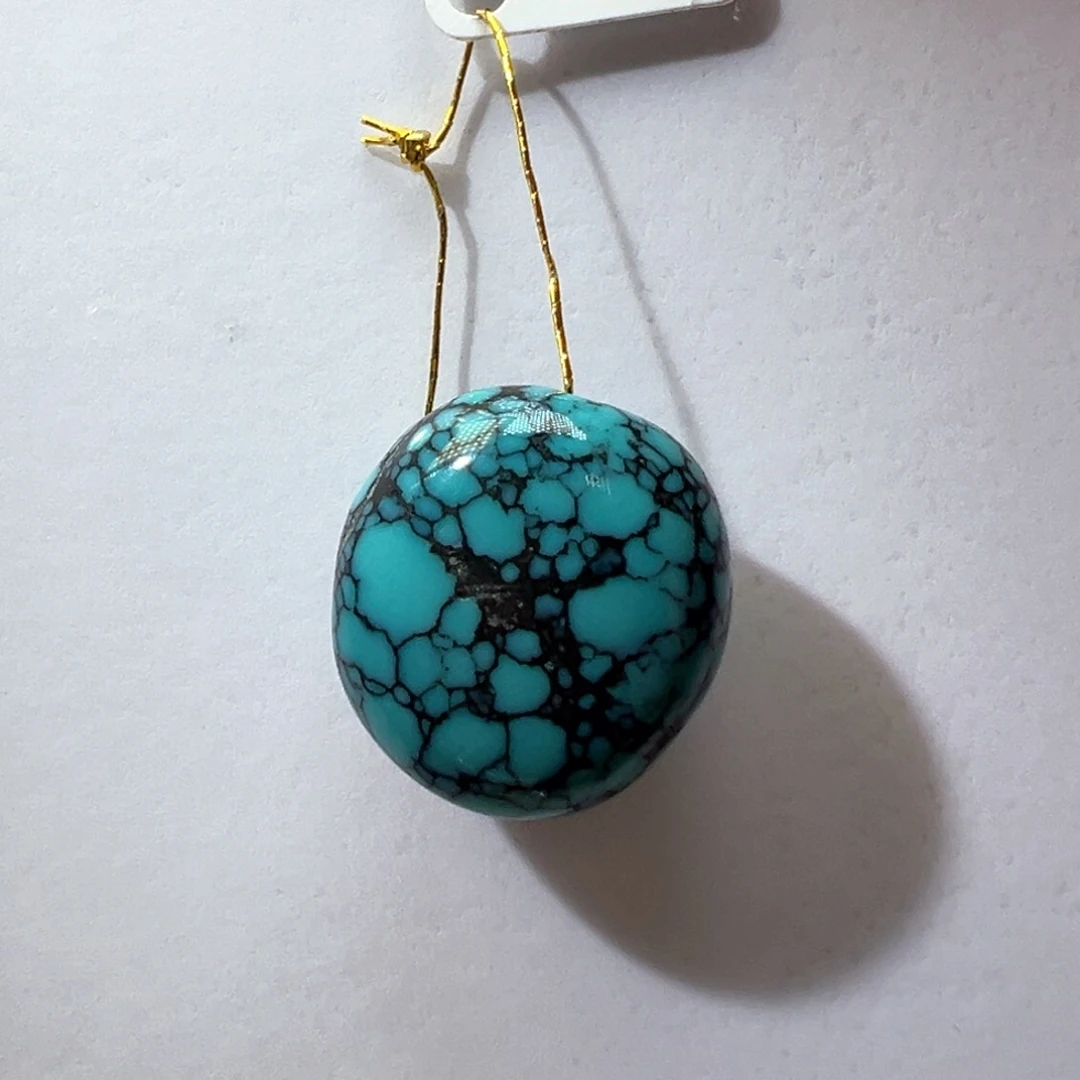 绿松石未镶嵌挂件