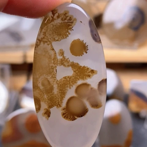 玛瑙/玉髓吊坠(不含链)未镶嵌