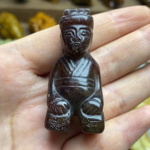 蛇纹石玉未镶嵌颈饰118