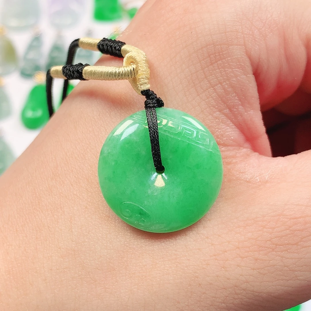 翡翠未镶嵌吊坠(不含链)翡翠