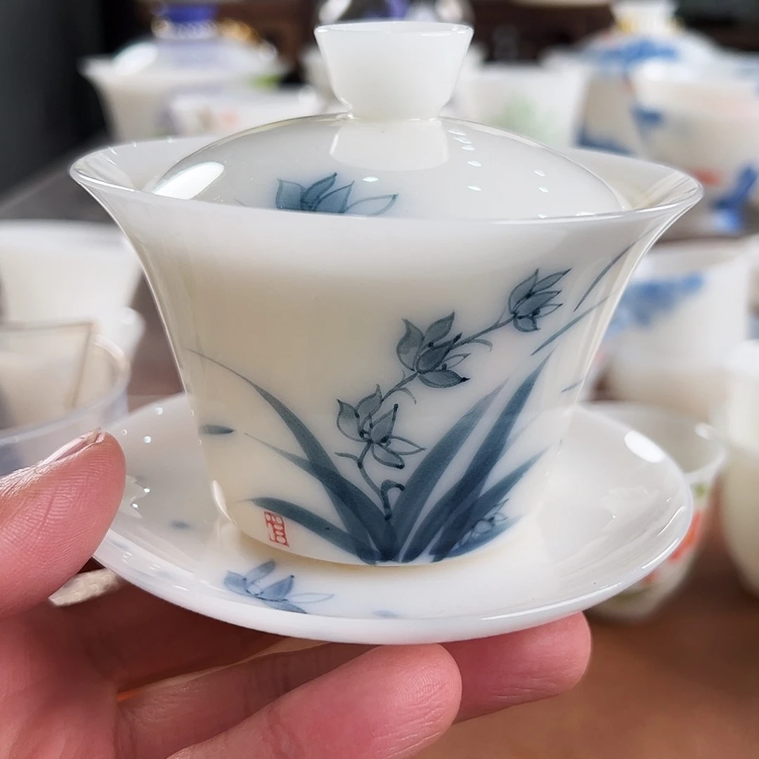 杯子陶璞玉陶瓷茶具手绘系列