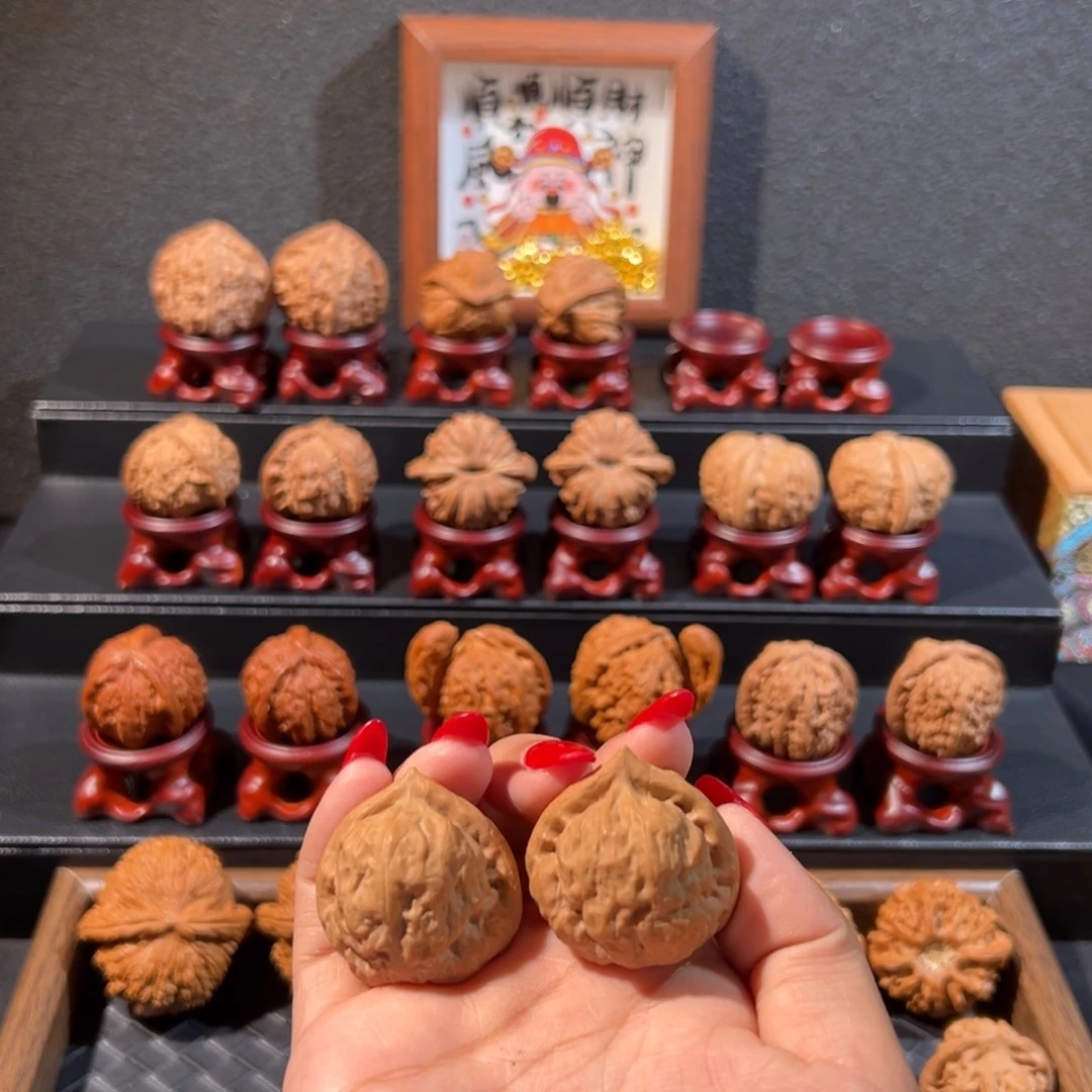 文玩核桃把件古蝉