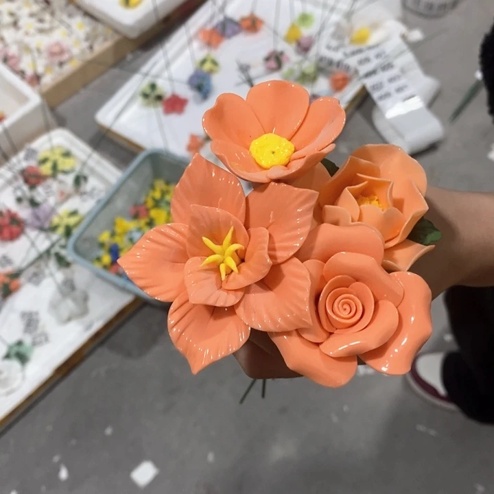 摆件陶瓷材料等行业