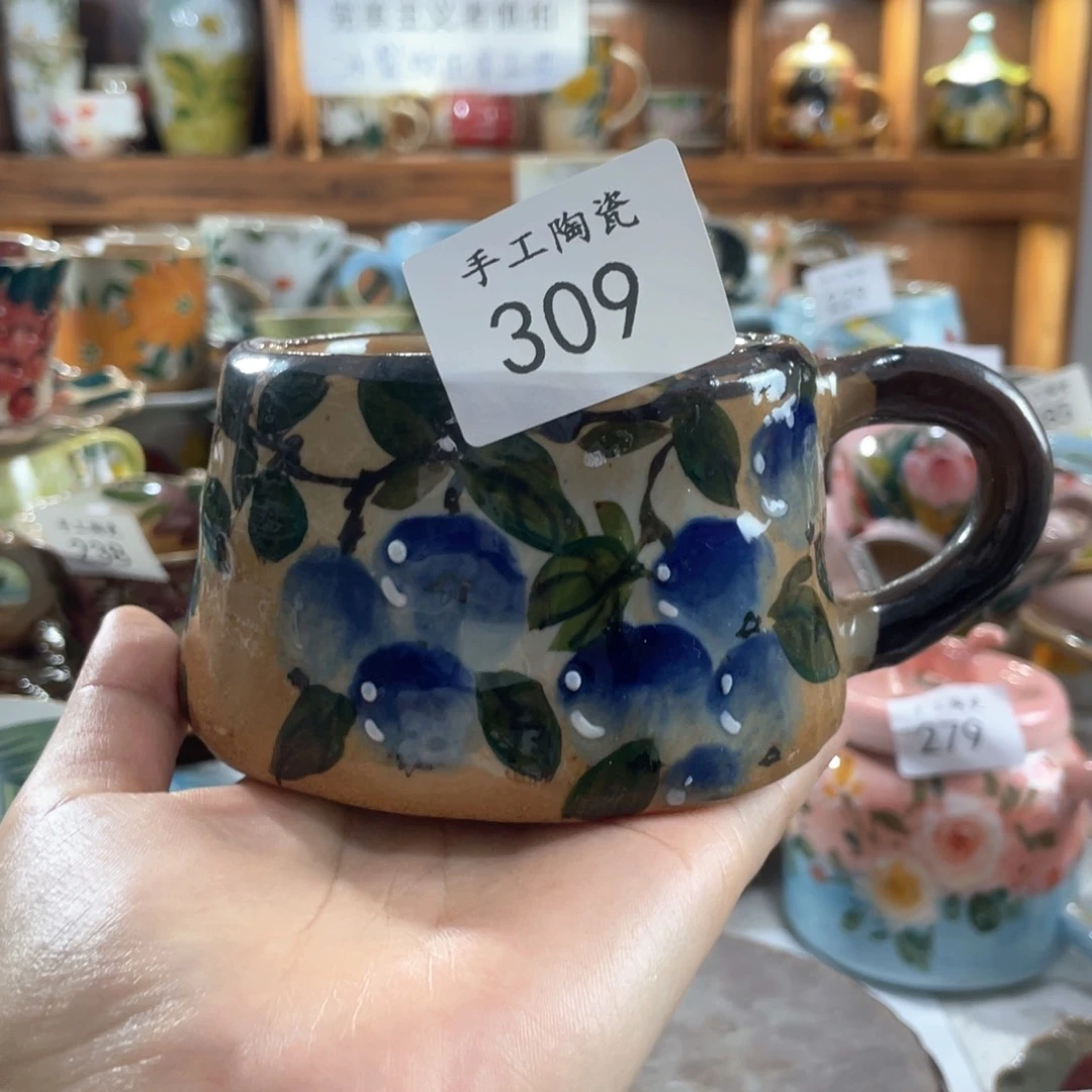 景德镇手工陶瓷杯309