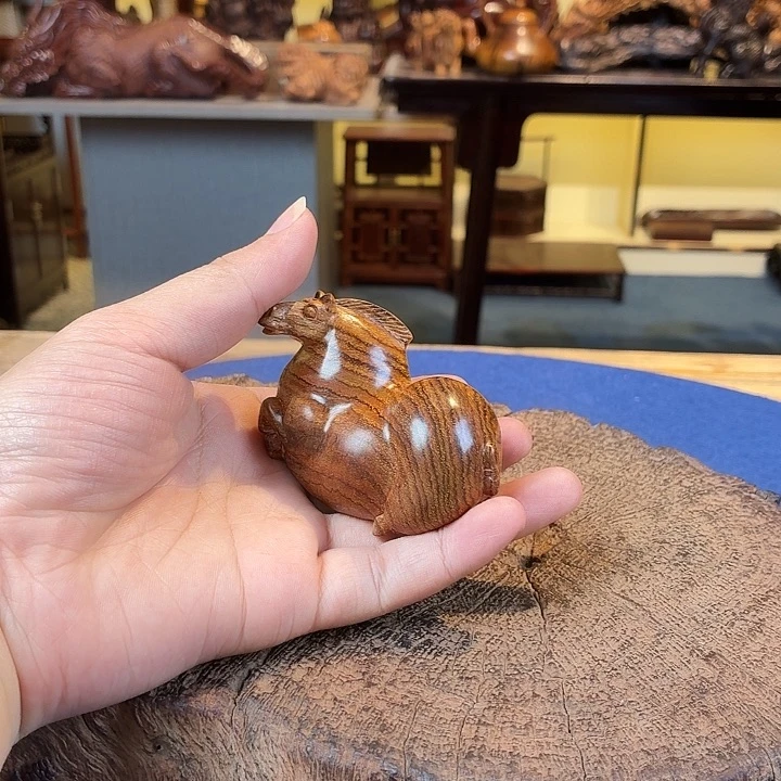 果***岭紫檀木类端景台收藏