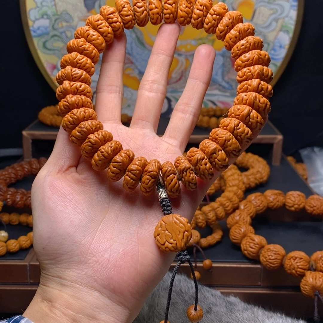 手串桃核龙纹桃核大肠