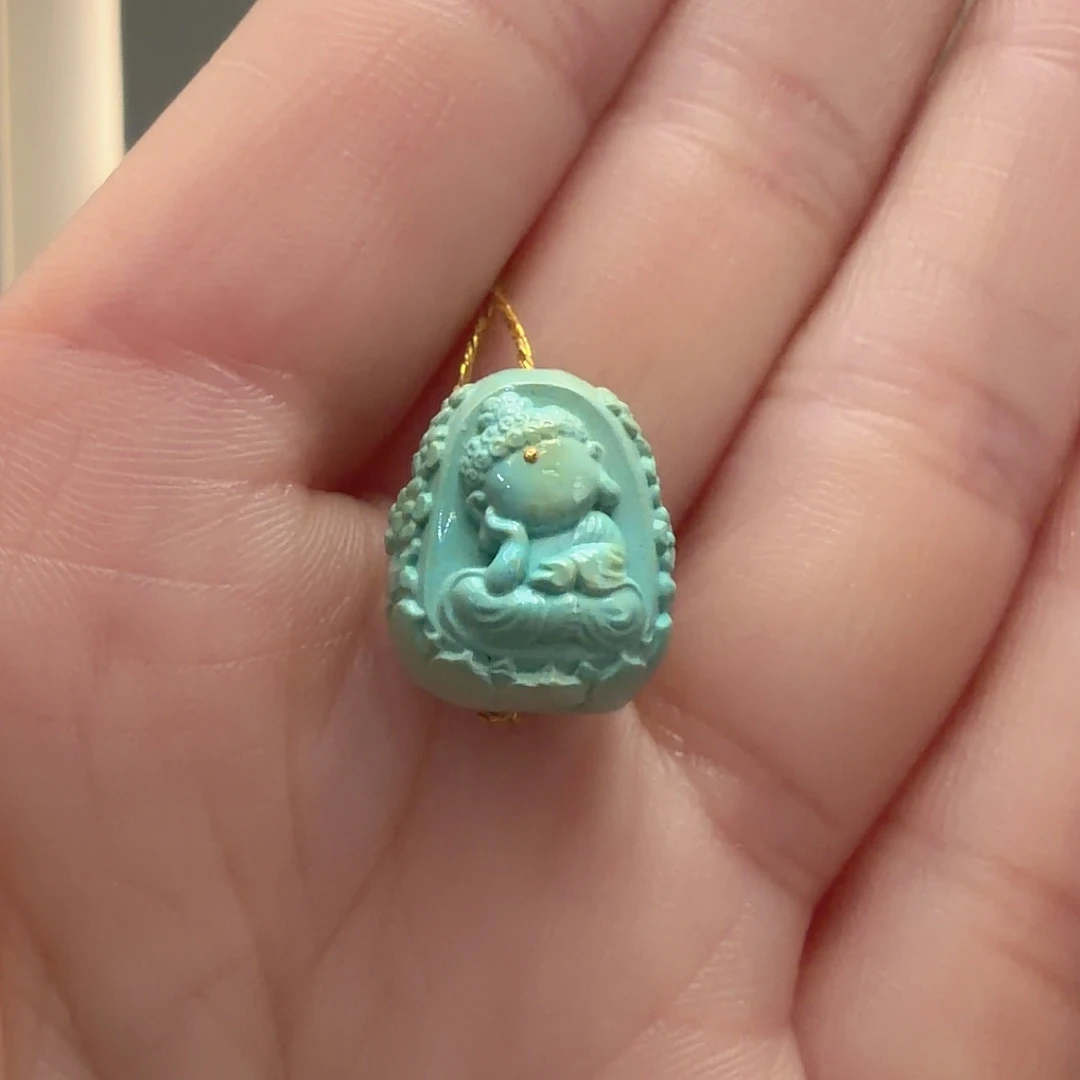 绿松石未镶嵌颈饰