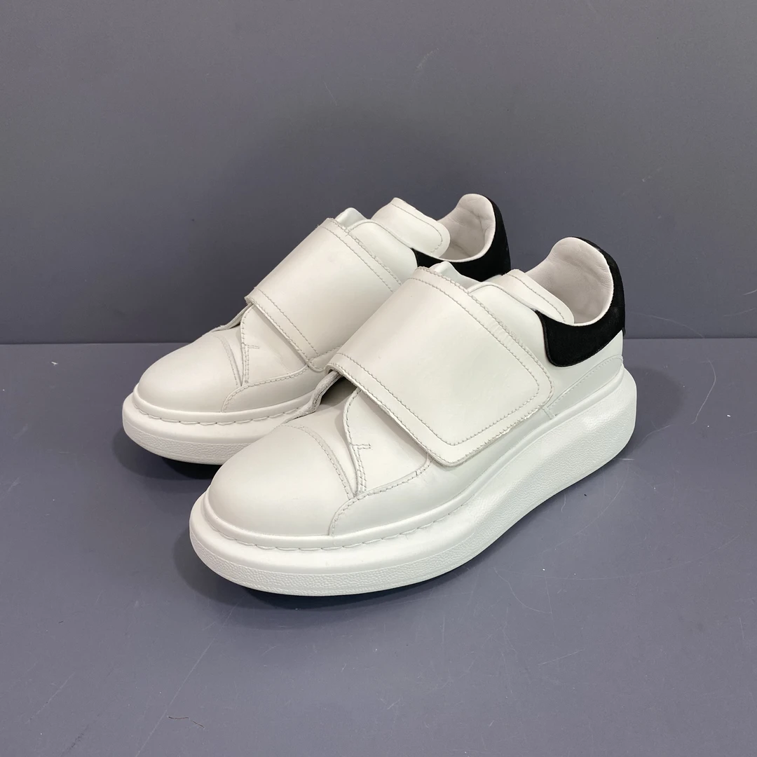 95新 Alexander McQueen/亚历山大·麦昆 36码 麦昆魔术贴 休闲鞋