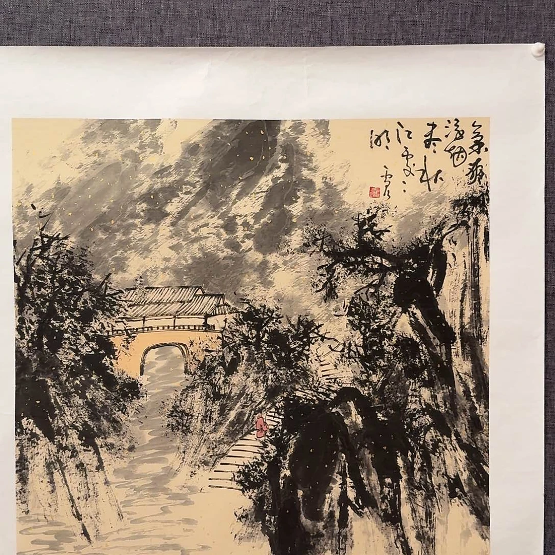 国画雷公老师作品画作