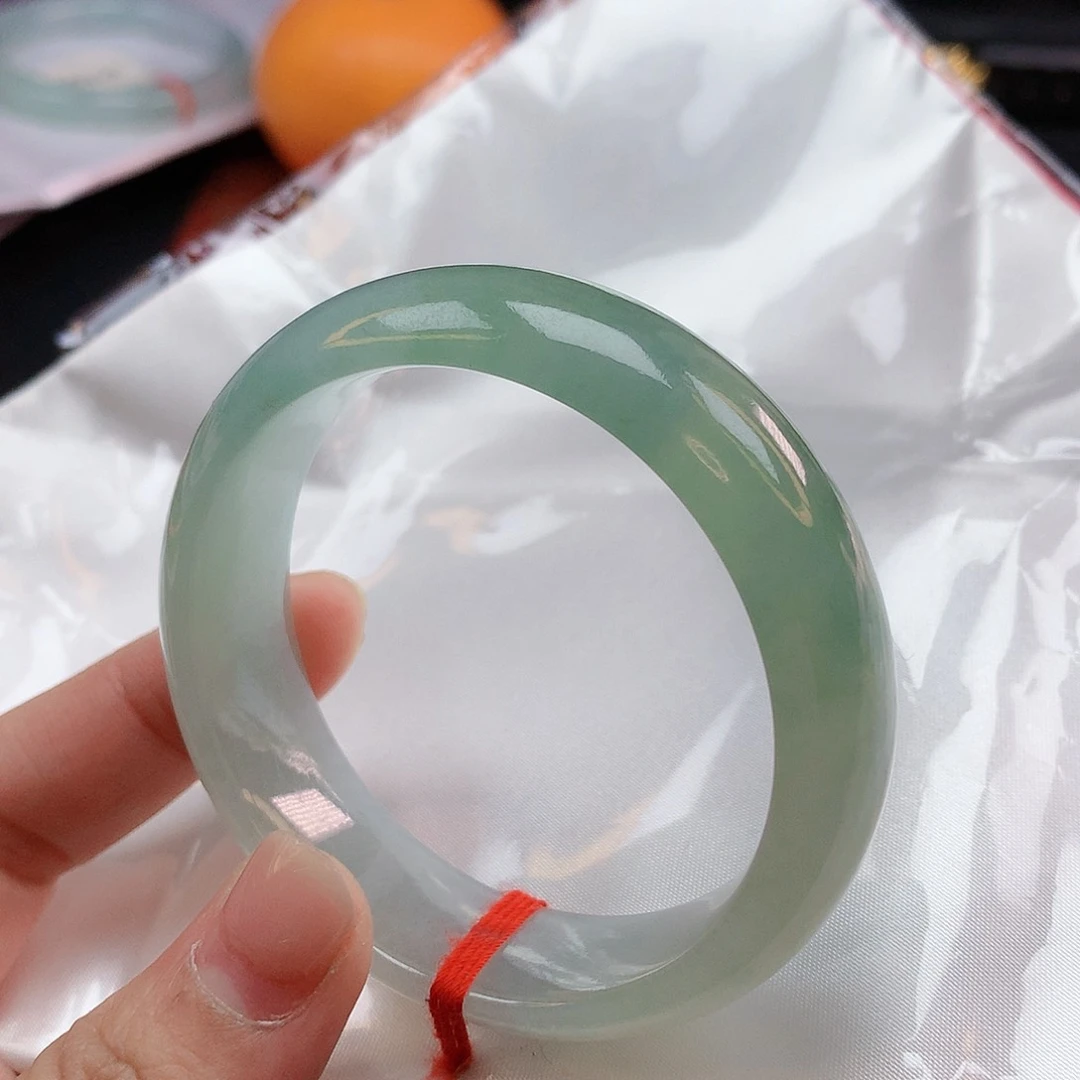 翡翠手镯未镶嵌52圈100160