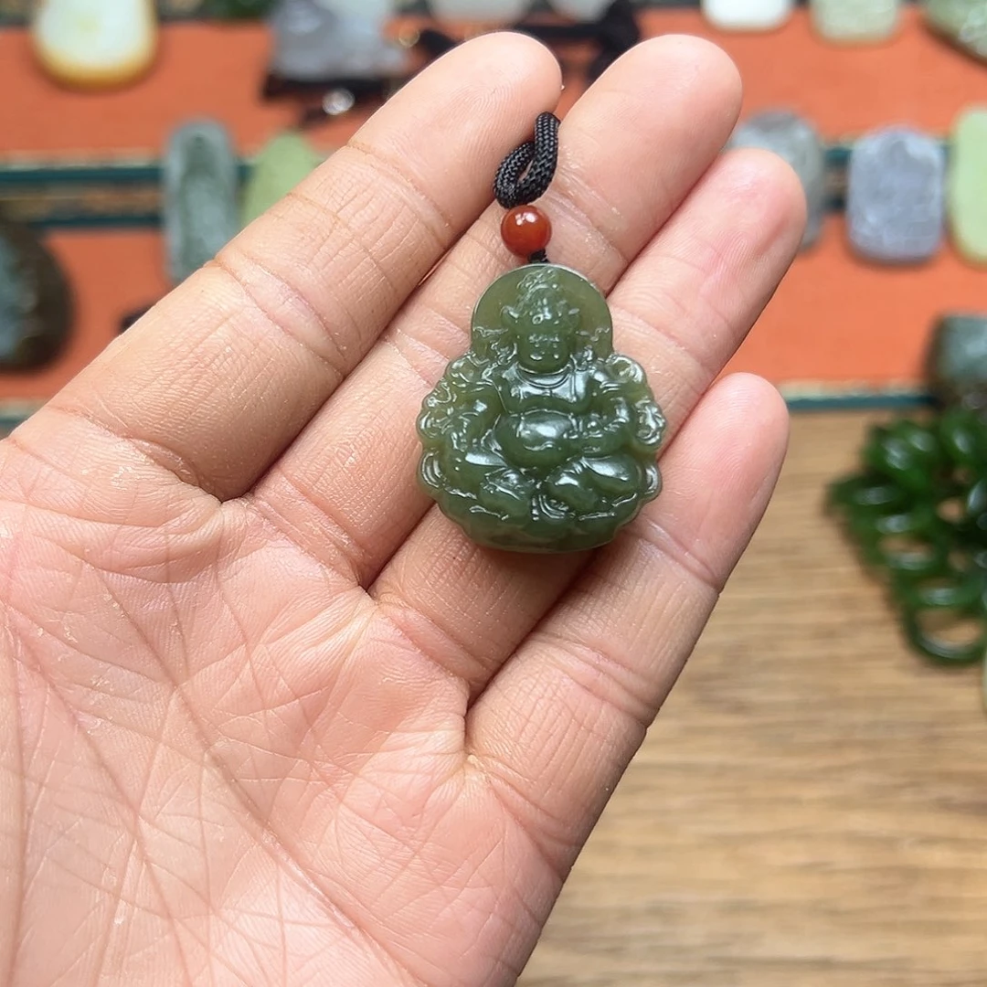 和田玉珠宝半成品未镶嵌