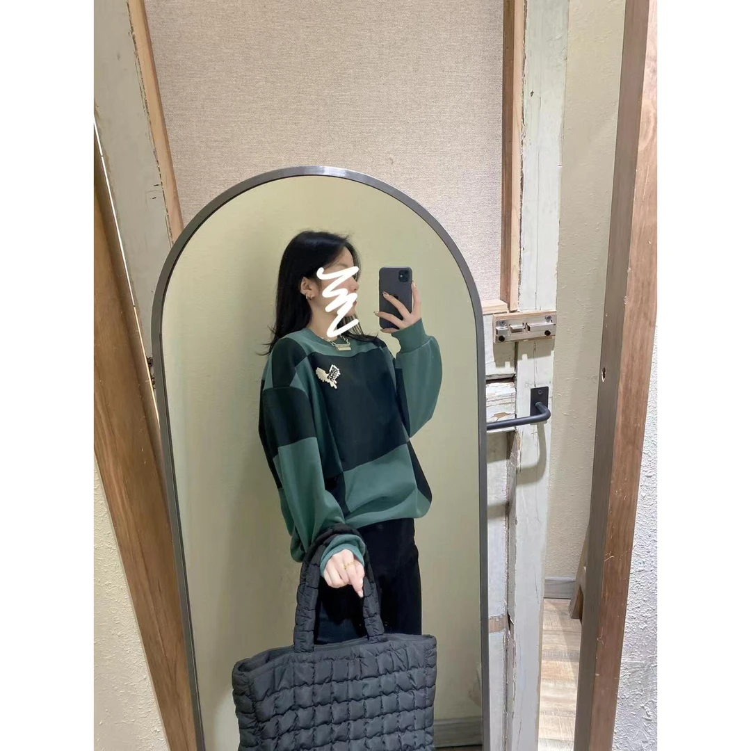 满印格纹卫衣（不含配饰）-0204休闲休闲休闲休闲