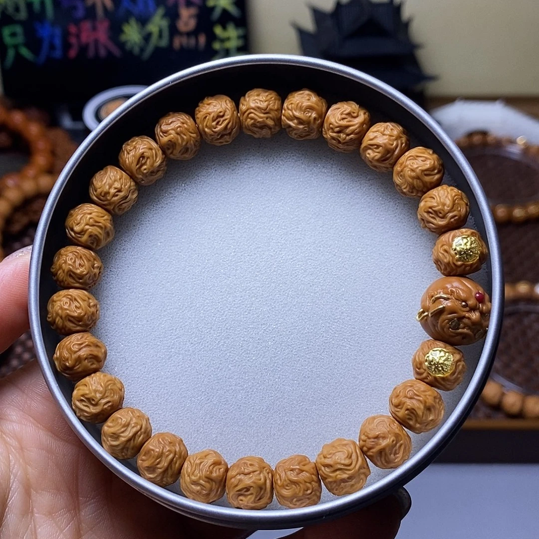 手串猴头核桃双标游龙全品