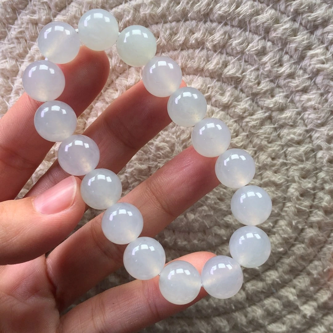 翡翠未镶嵌颈饰天然翡翠卡11手串定金