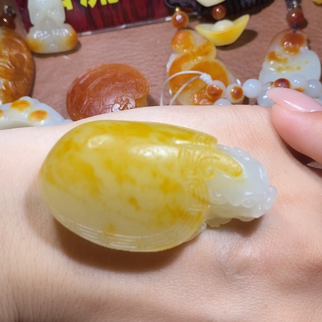可***可和田玉未镶嵌挂件