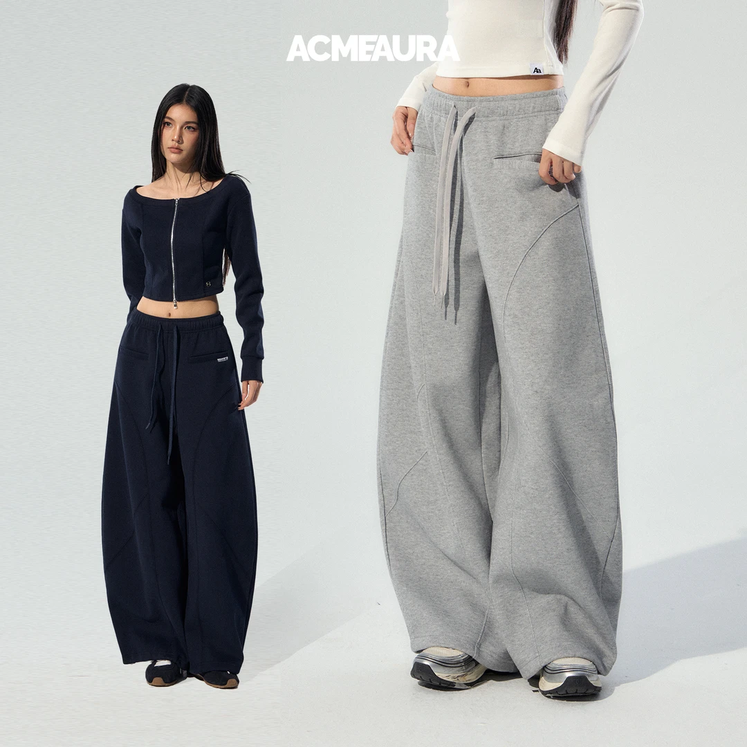 ACMEAURA 2025新款PRO1系列弯刀美式高腰卫裤女