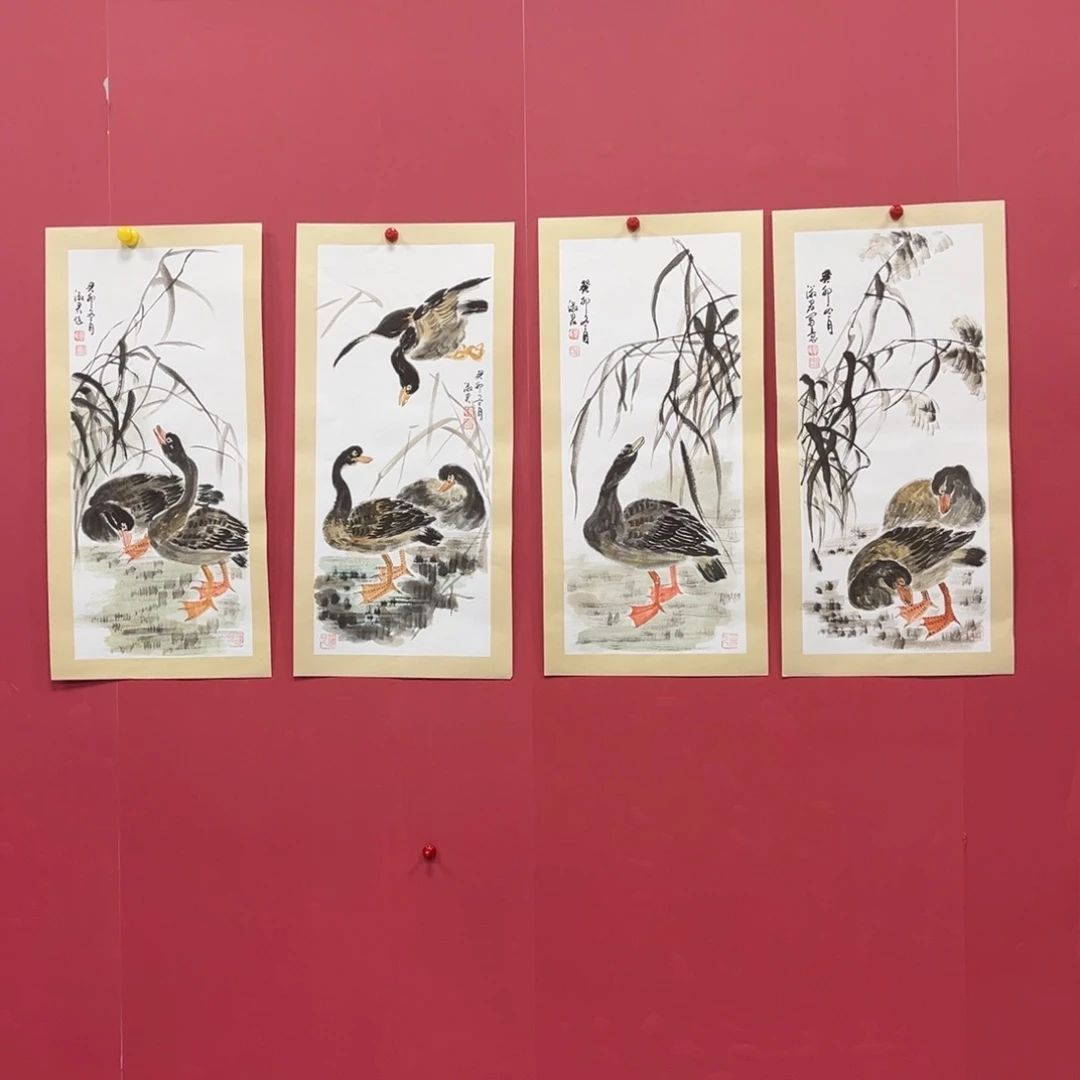 国画国画作品集一个由