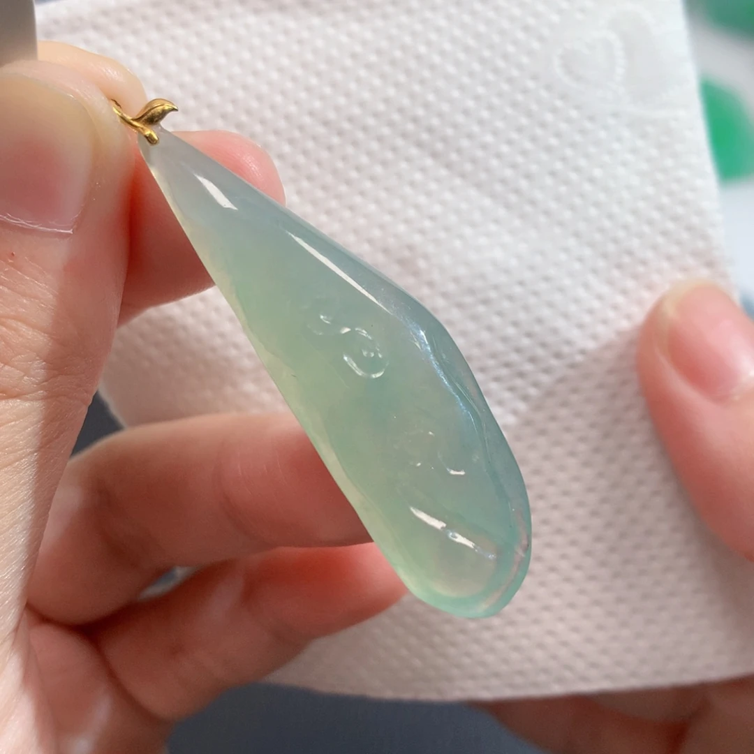 翡翠未镶嵌吊坠(不含链)753