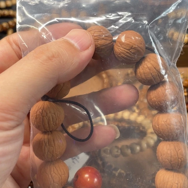 失***！猴头核桃吊坠猴头手串聚宝盆18
