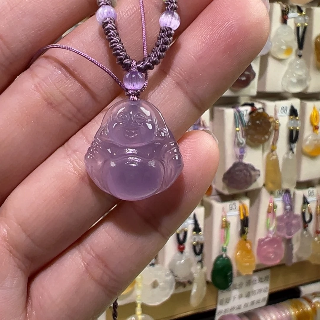 玛瑙/玉髓未镶嵌吊坠(赠链)