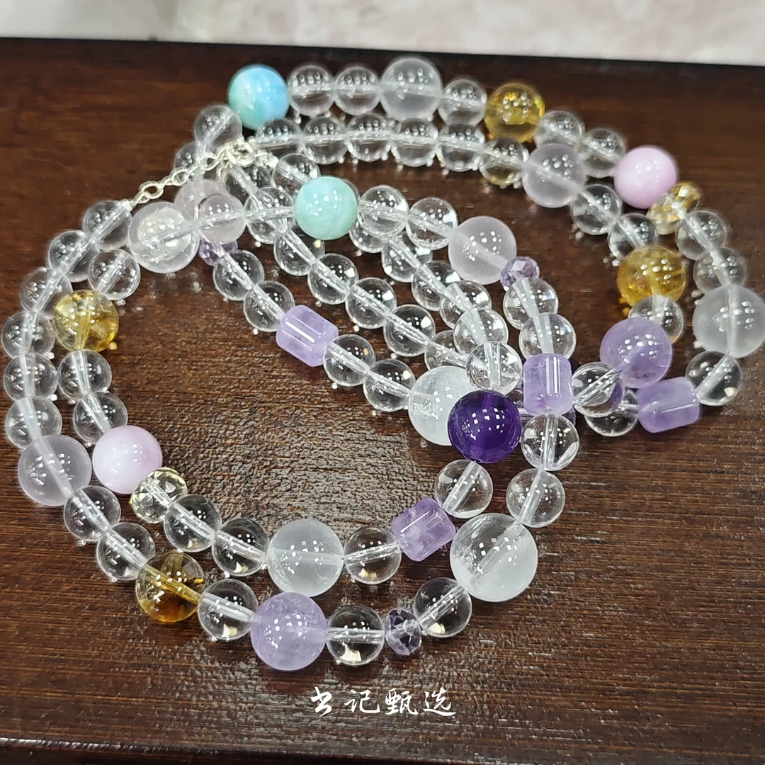 【书记甄选】原创“幻彩星途”项链 多样性发一件 约5-12mm 5124YF