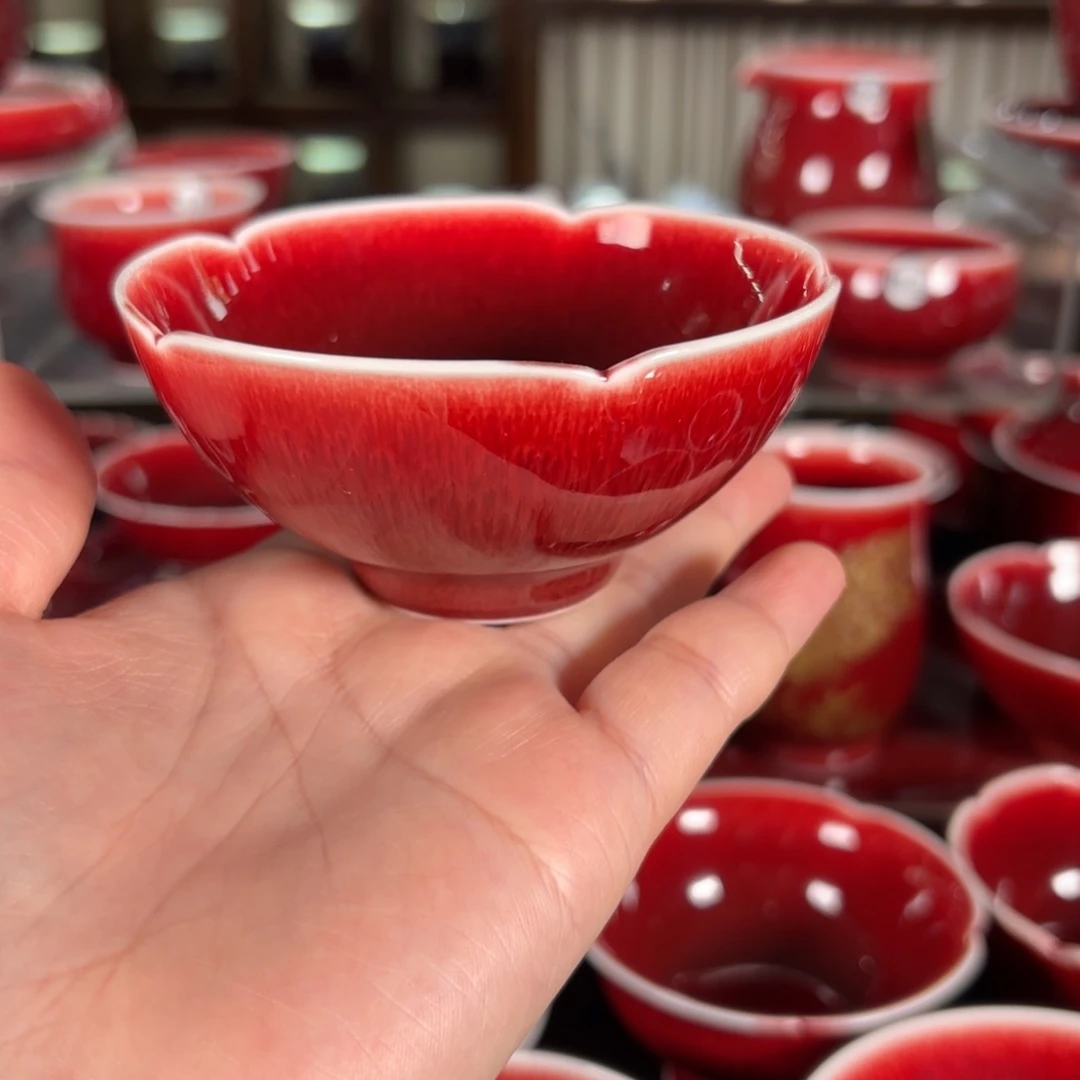 杯子景德镇高温原矿杯