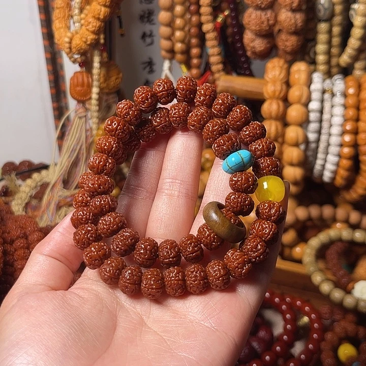 吊坠金刚菩提六瓣双圈