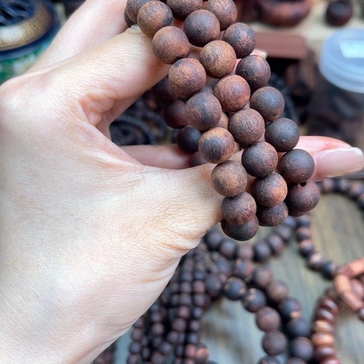 降真香其他1.0圆珠黄油金丝蜜结单圈