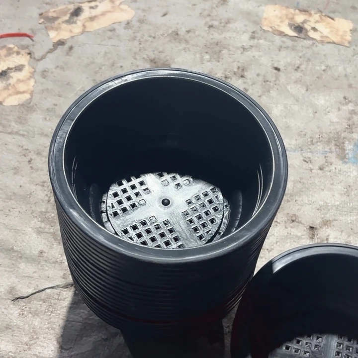 15公分黑色韩盆10个