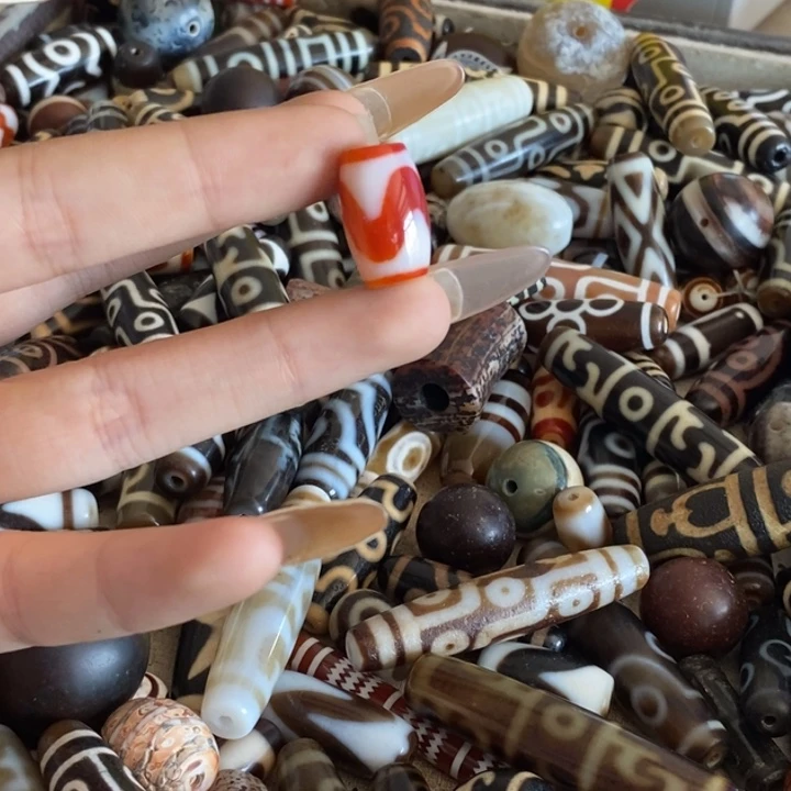 玛瑙/玉髓颈饰足银镀金镶嵌121