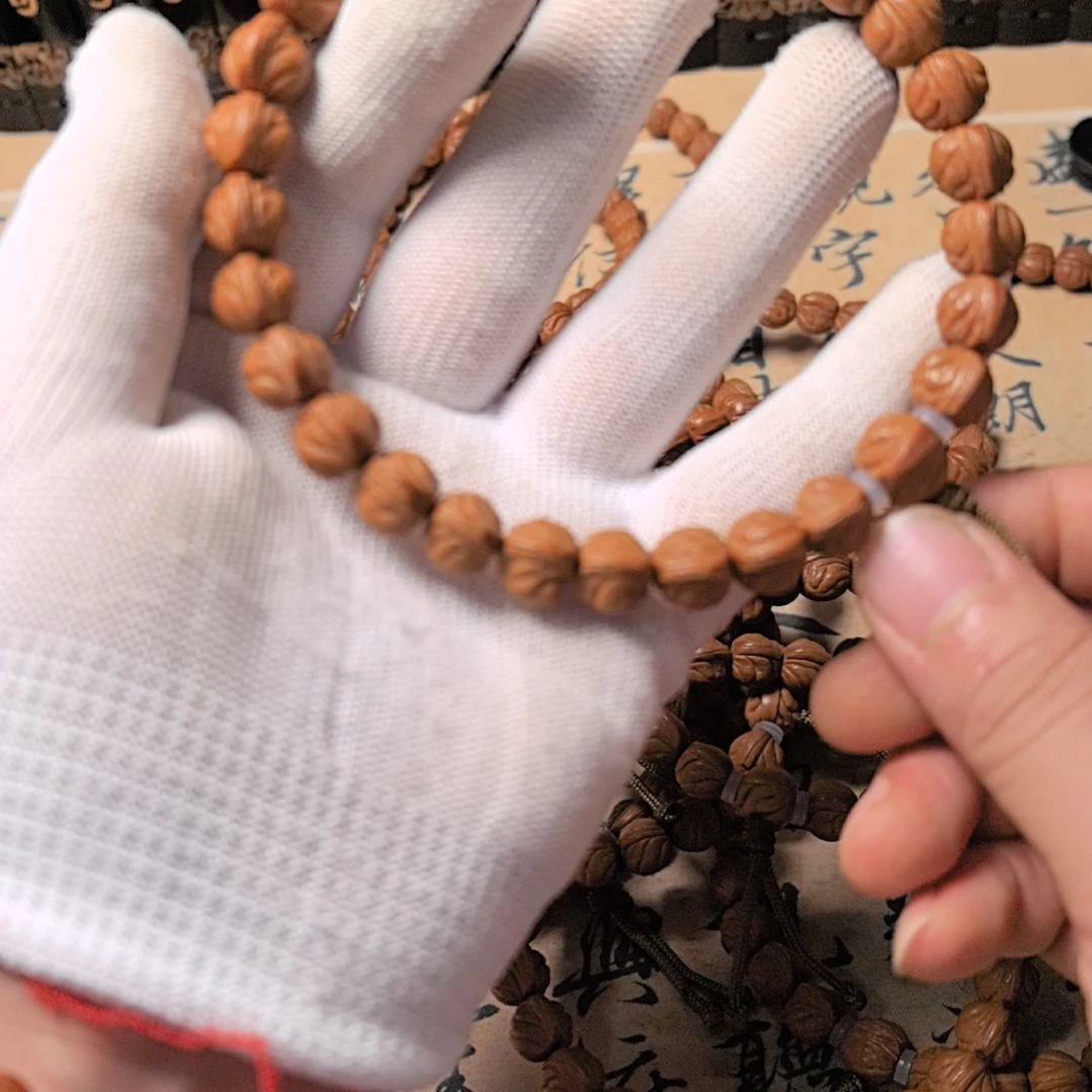 手串桃核小龙纹手持