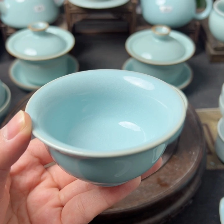 壶天青色大压手微微瑕n