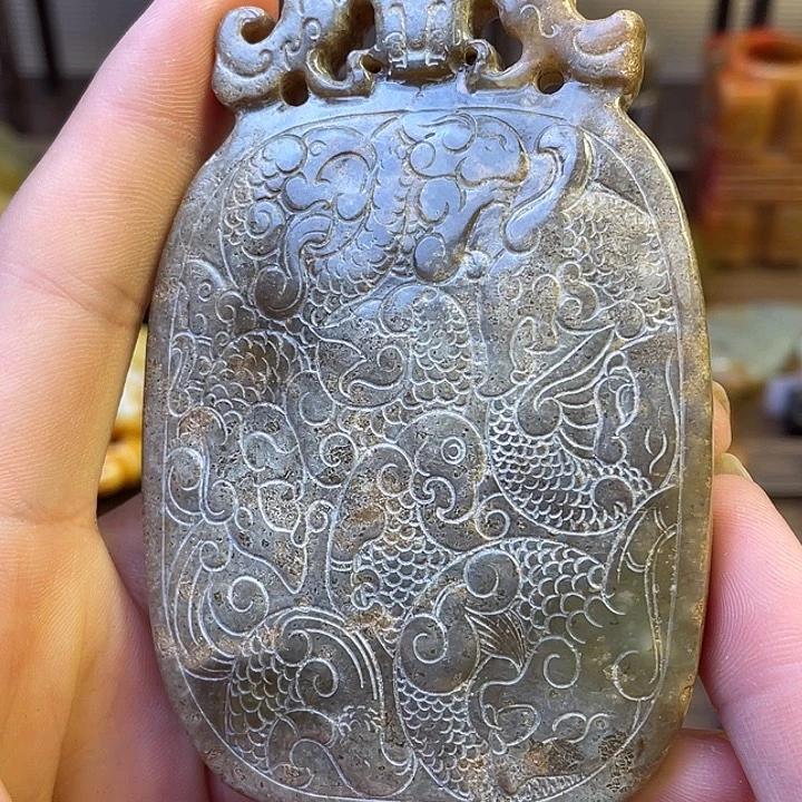 未镶嵌和田玉（糖玉）挂件