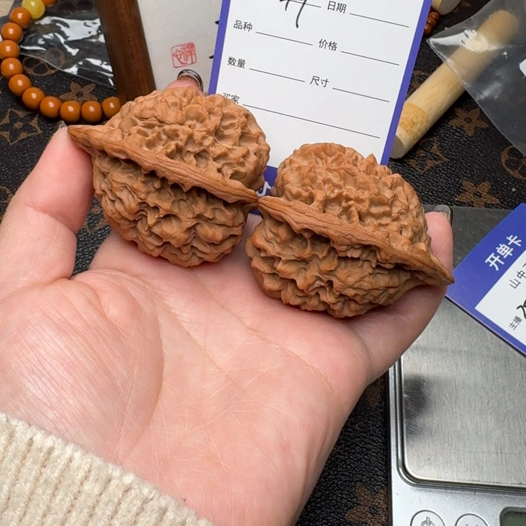 把件文玩核桃49官帽49