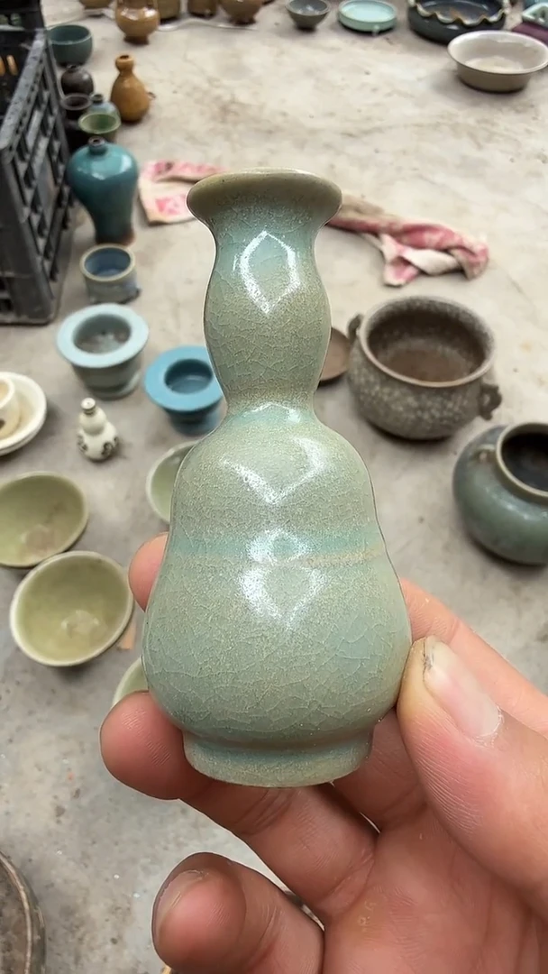 汝窑 迷你小花瓶