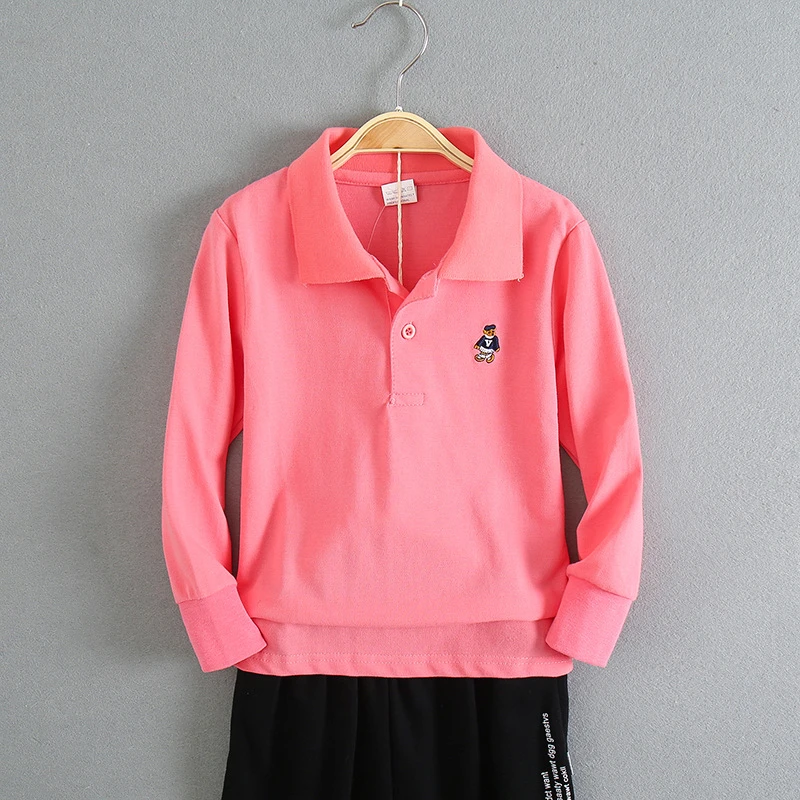 新款bala男童儿童poloPOLO衫童装可发长袖春秋装一件马球衫kids