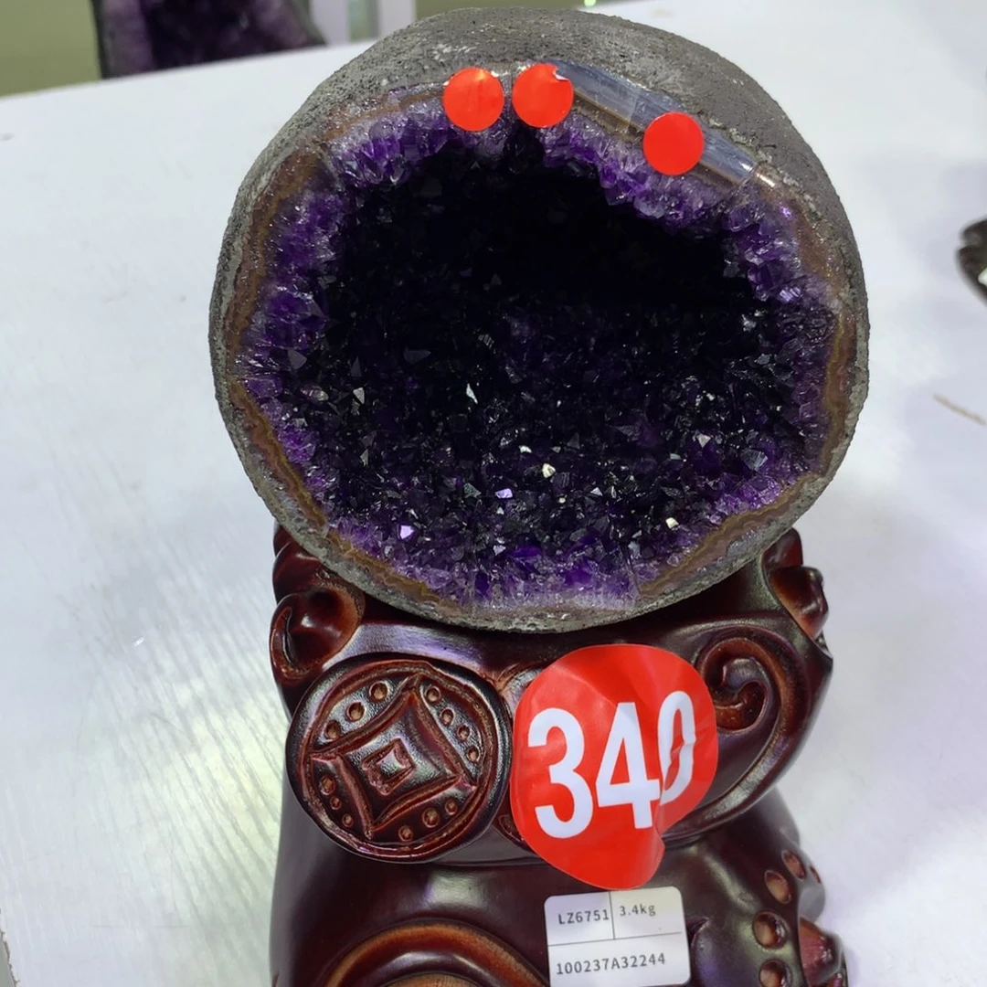 未镶嵌紫晶大型摆件（非配饰）晓*