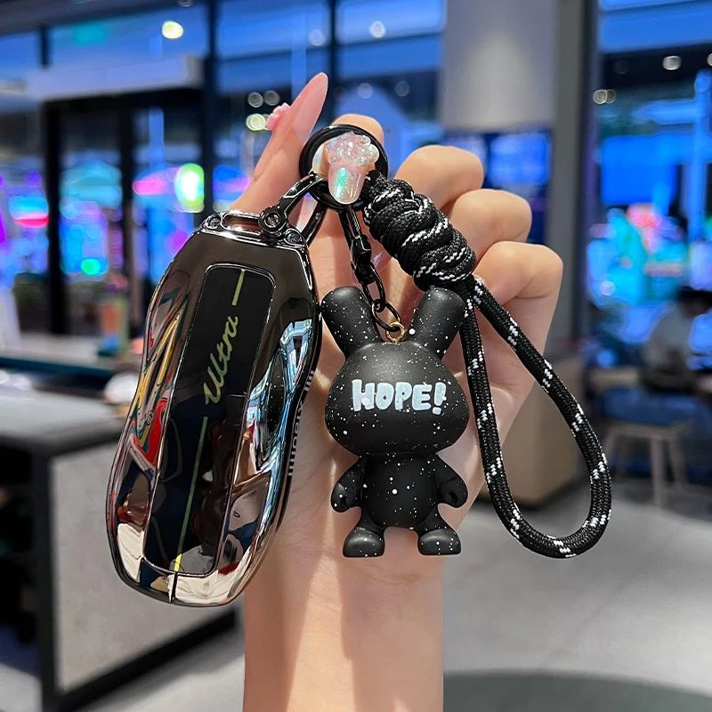 适用于小米su7新款钥匙套二代扣yu7保护壳汽车男女改装配件25款