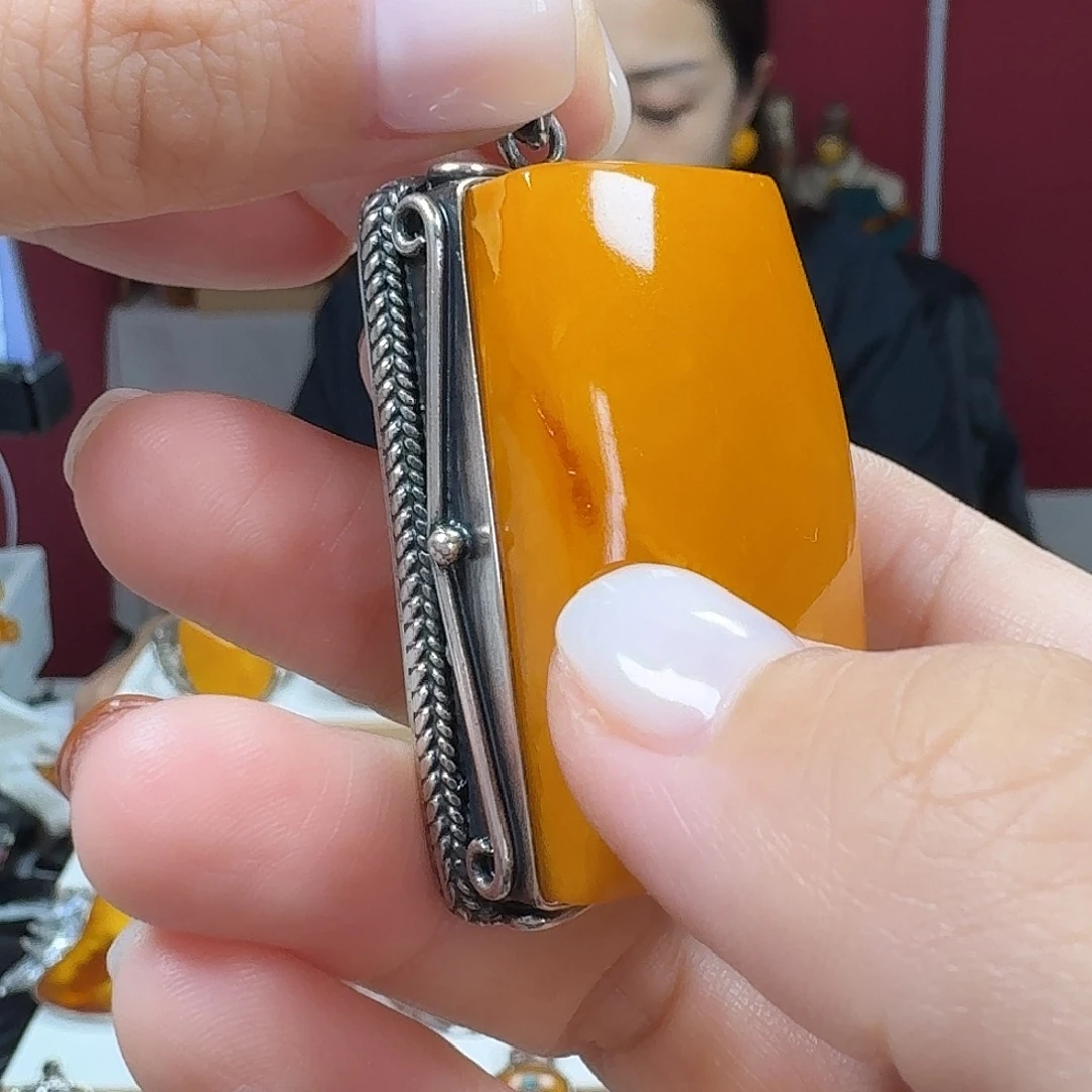 蜜蜡吊坠(不含链)未镶嵌吊坠