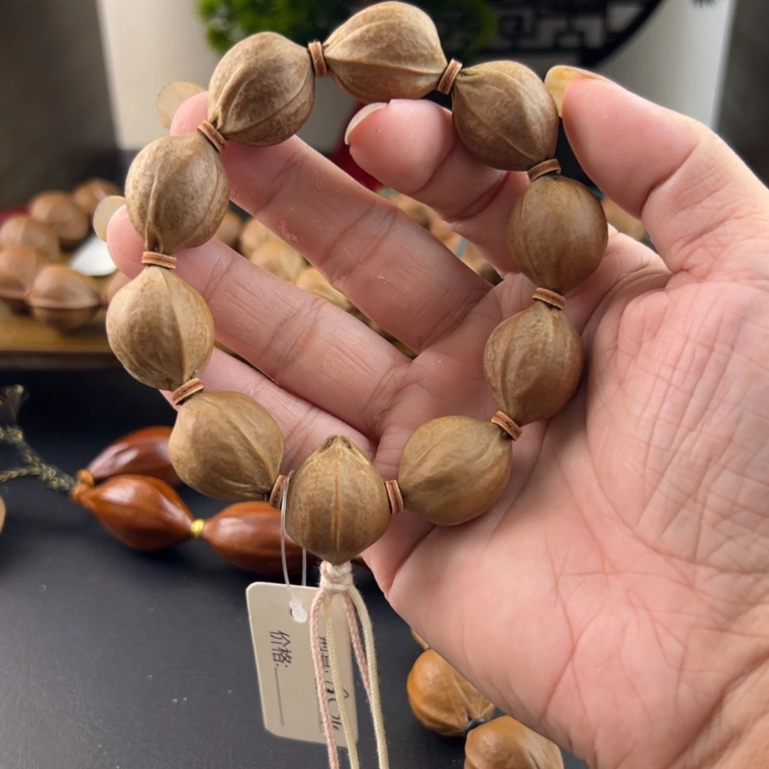 吊坠橄榄核梅林铁核老树核素串1924