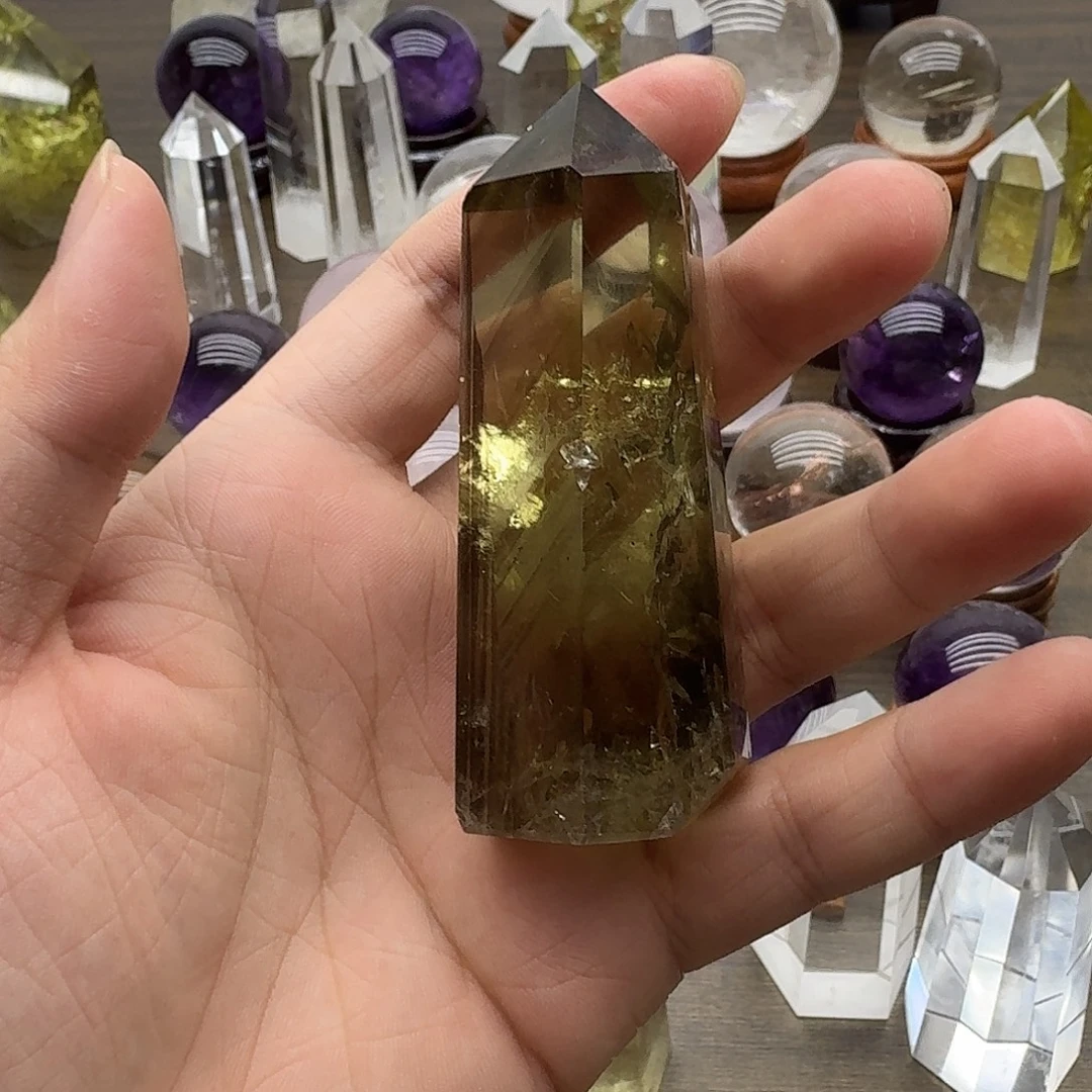 未镶嵌珠宝半成品黄晶