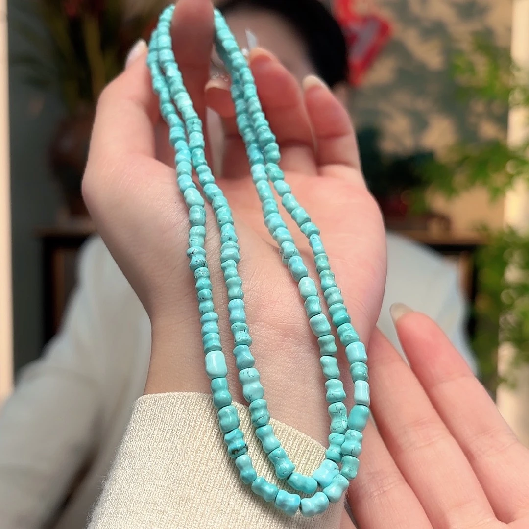 绿松石未镶嵌颈饰