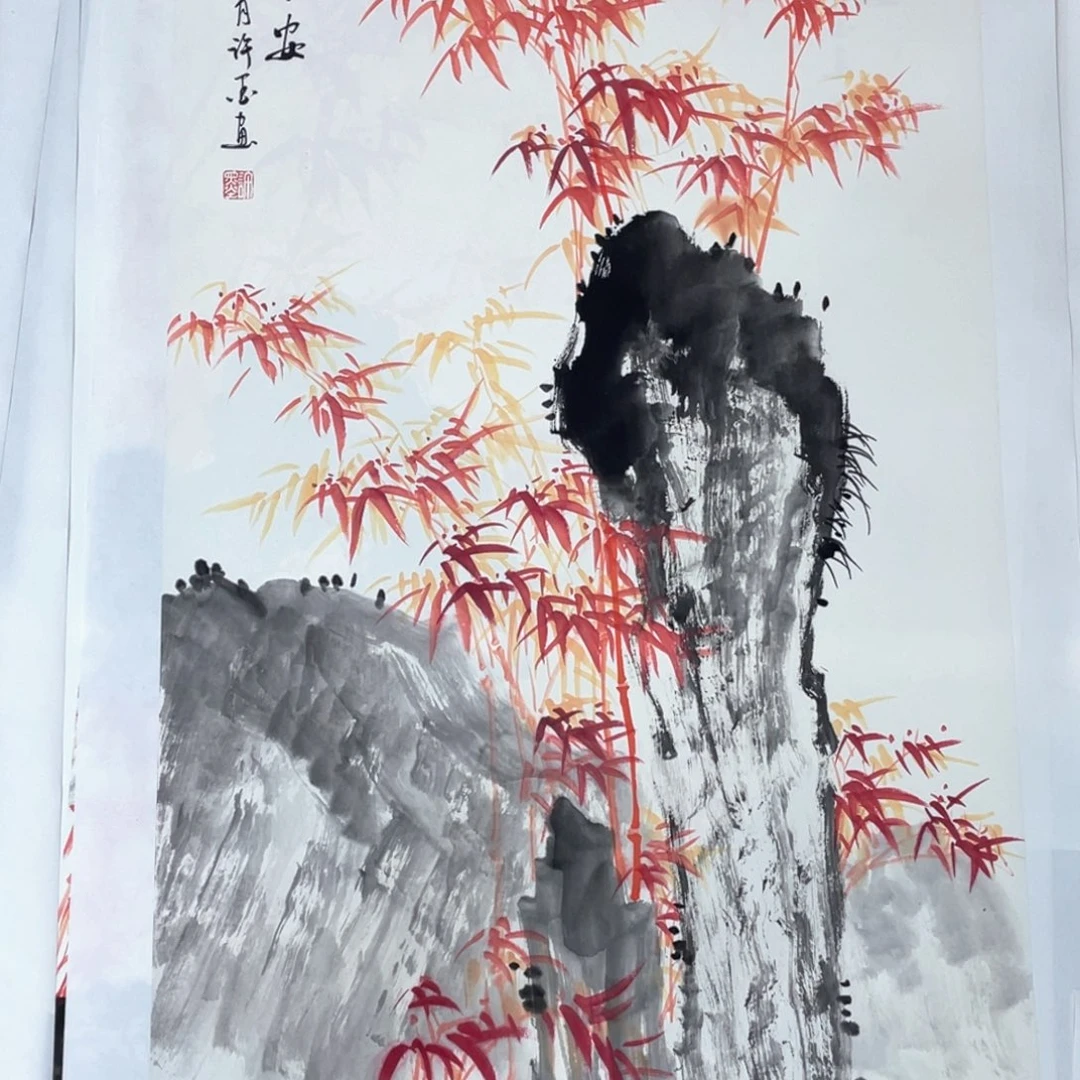 国画许墨老师作品欣赏