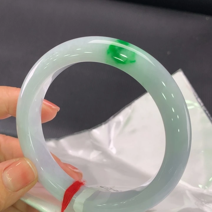 未镶嵌手镯翡翠正圈61